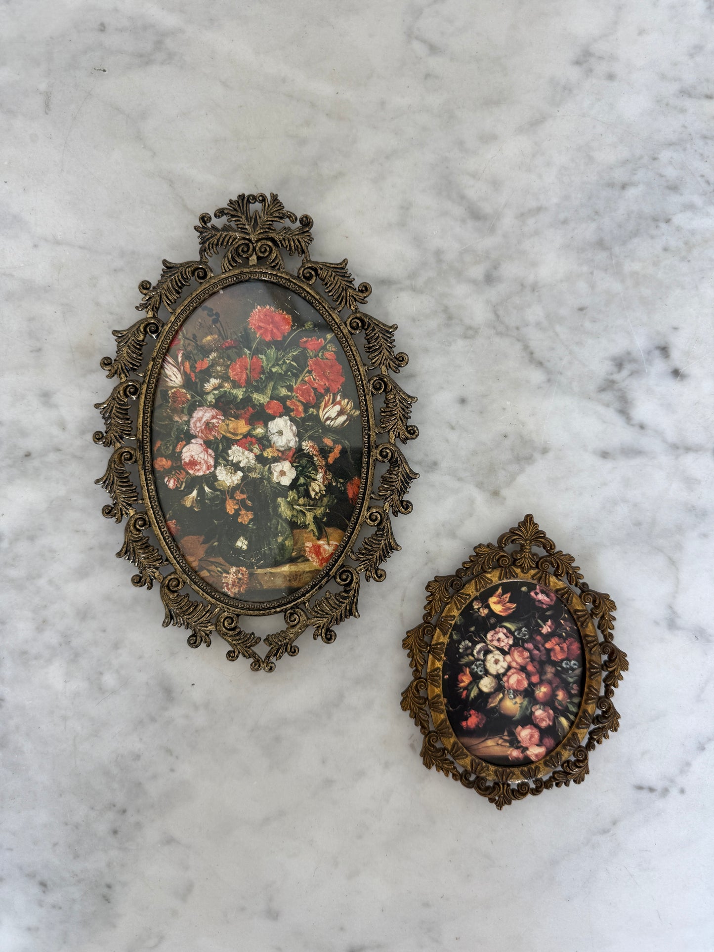 Antique, Vintage, Forgotten Fineries, Brass, Home Decor, Art, Framed artwork, Antique Artwork, Ornate