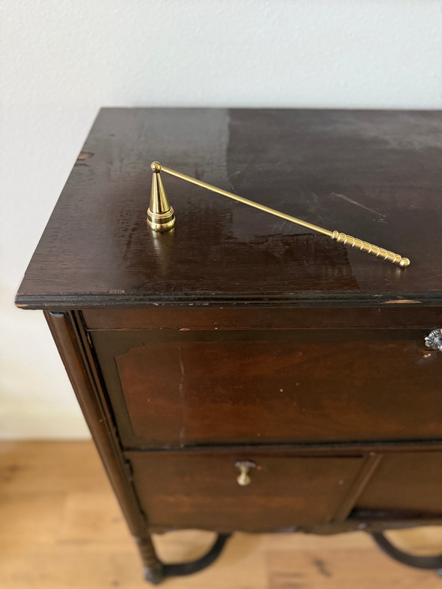 Brass Candle Snuffer