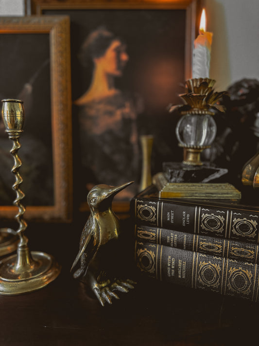 Mid-Century Modern Brass Penguin