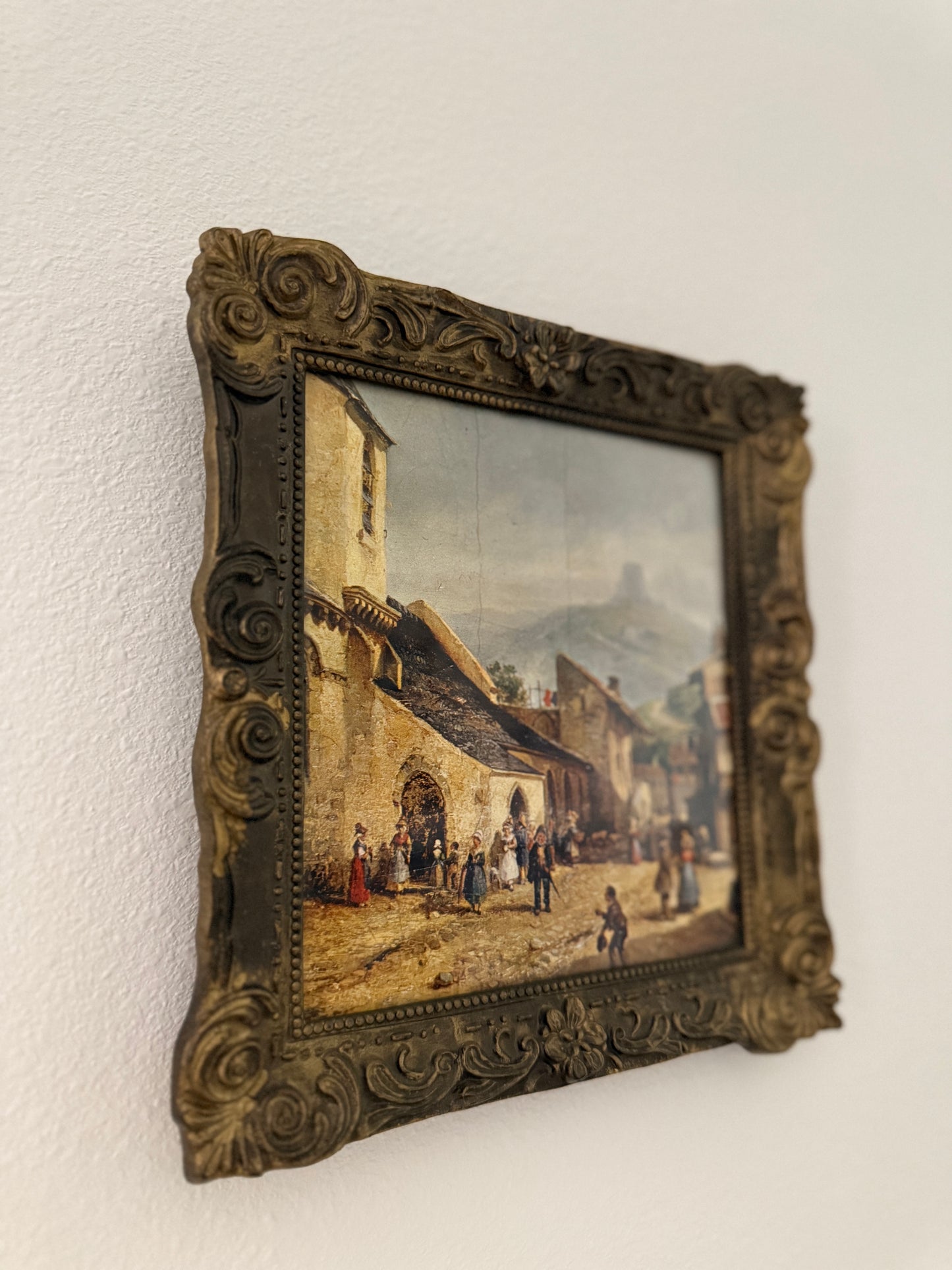 Antique, Vintage, Forgotten Fineries, Brass, Home Decor, Art, Framed artwork, Antique Artwork