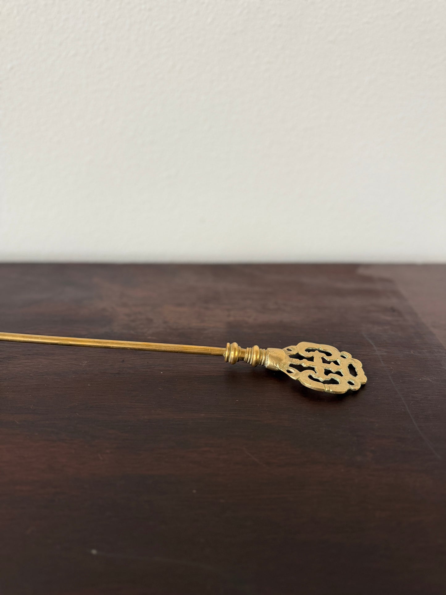 Antique Ornate Handle Candle Snuffer