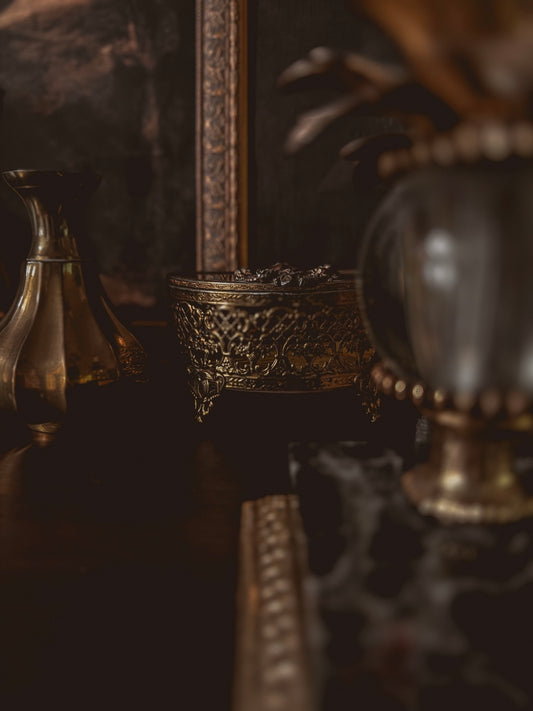 Antique Ormolu Gold Casket