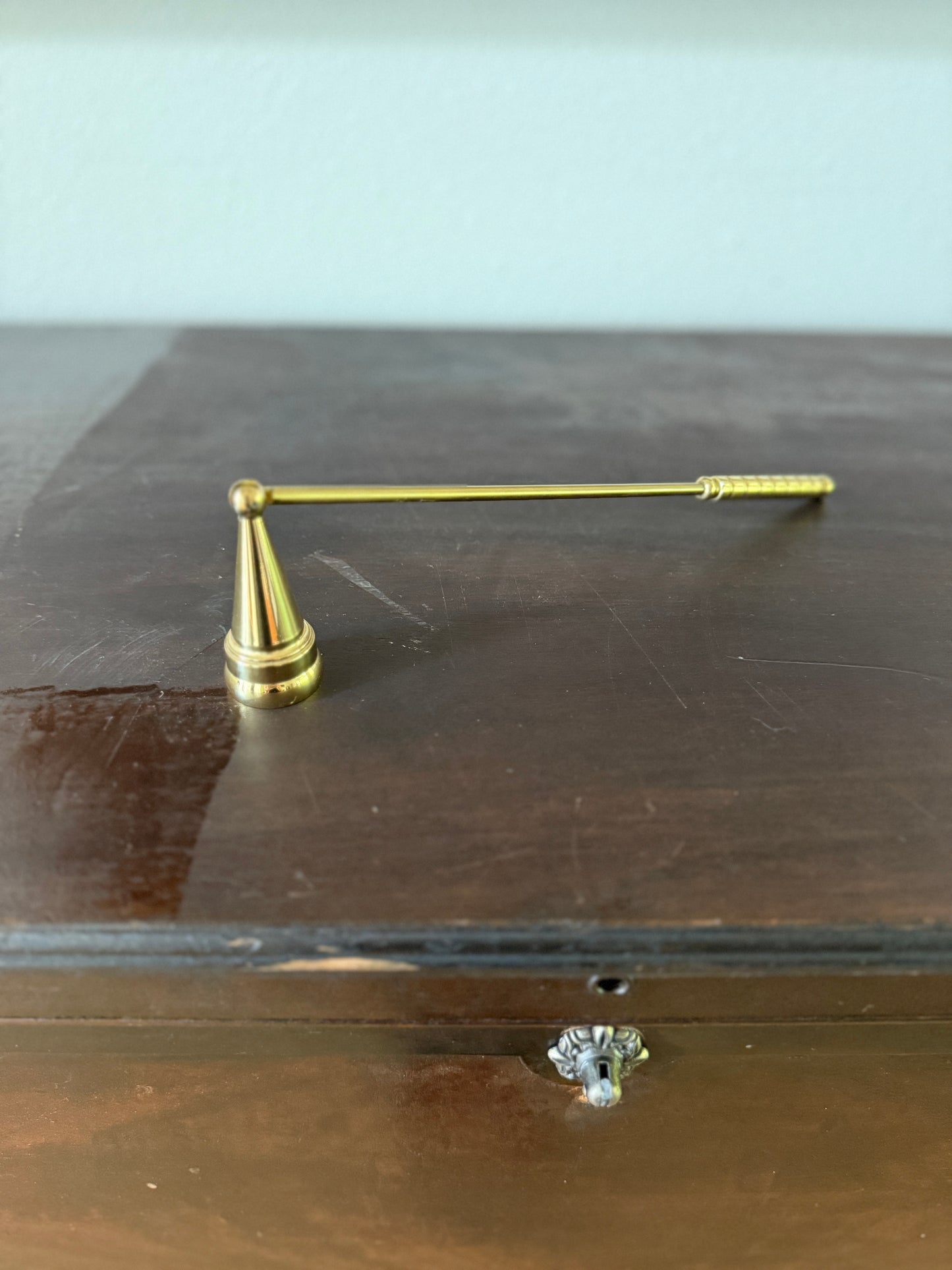 Brass Candle Snuffer
