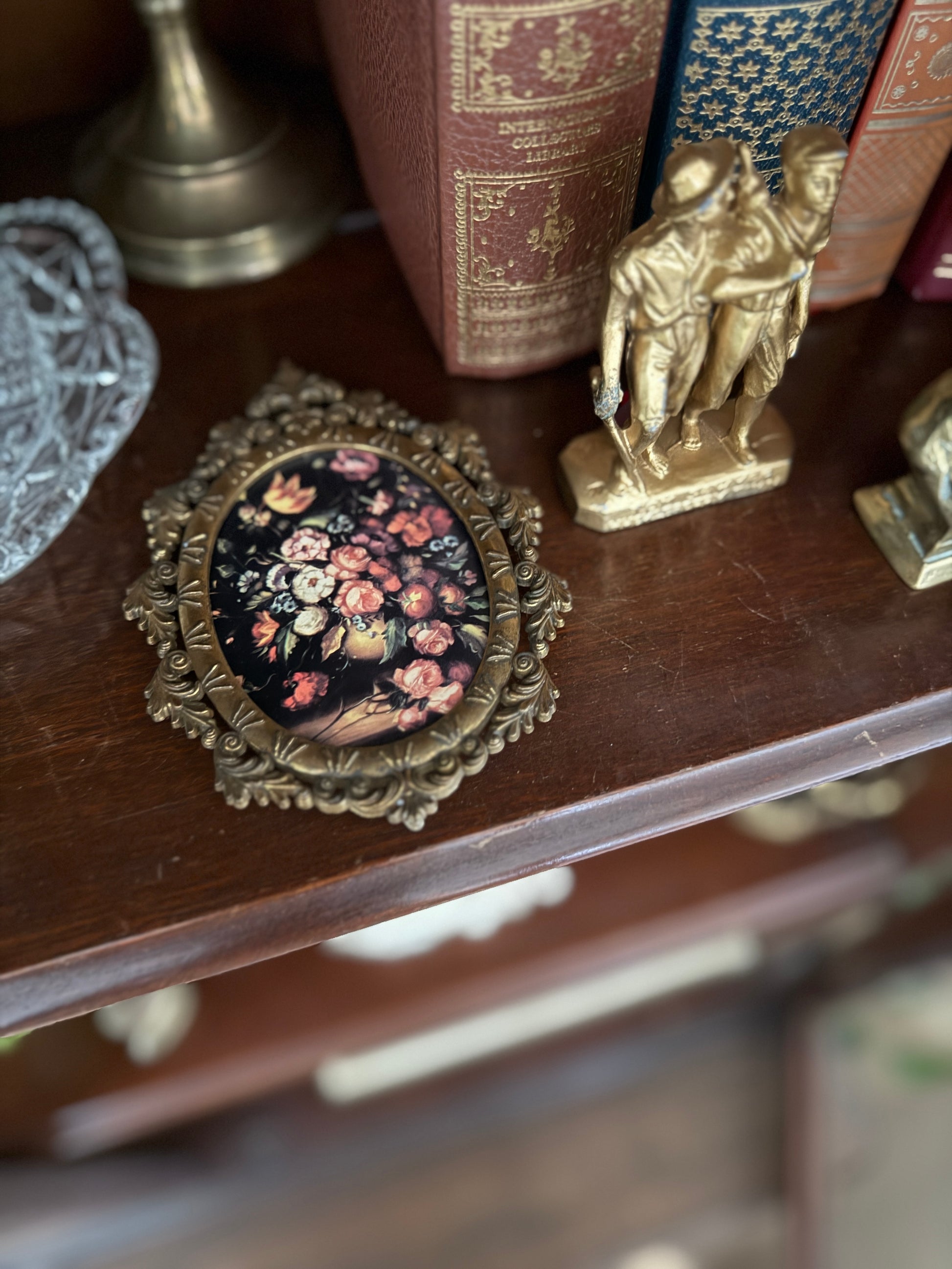 Antique, Vintage, Forgotten Fineries, Brass, Home Decor, Art, Framed artwork, Antique Artwork, Ornate