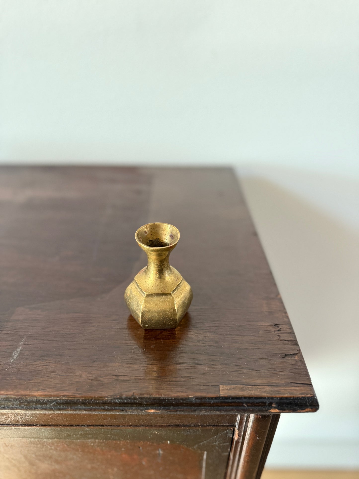 Small Brass Vase