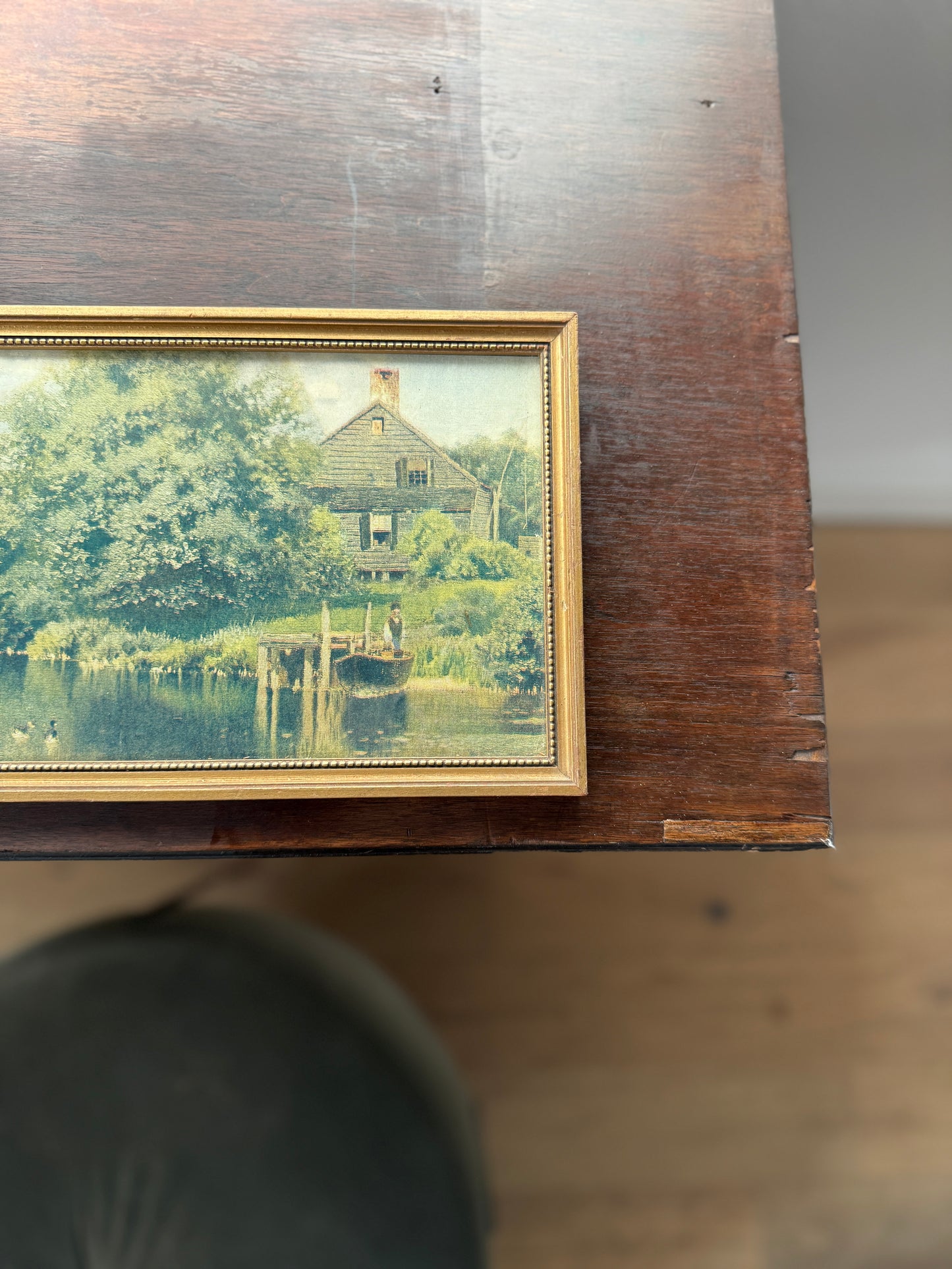 Edge of the Village Framed Print