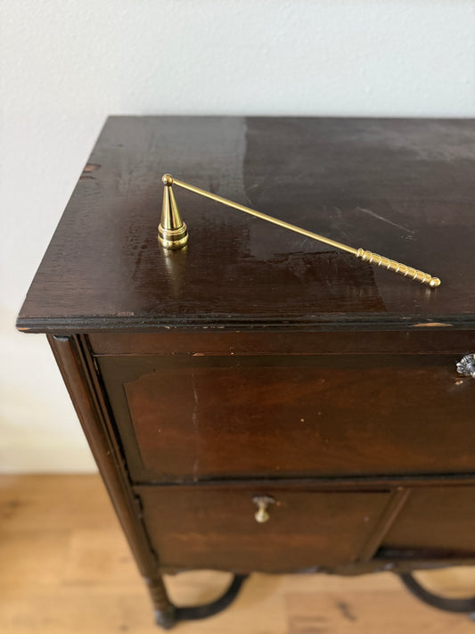 Brass Candle Snuffer