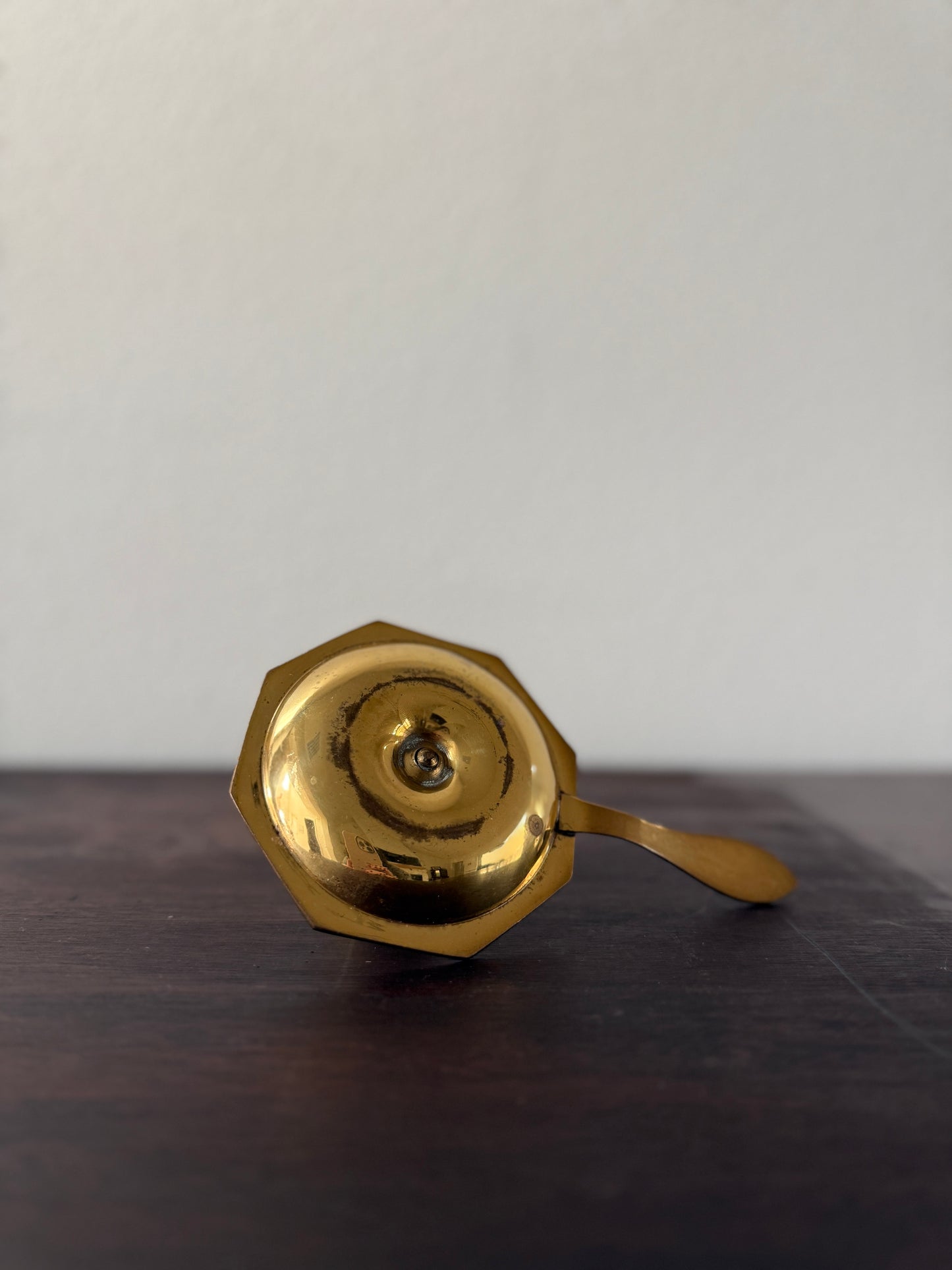 Brass Chamber Candlestick Holder