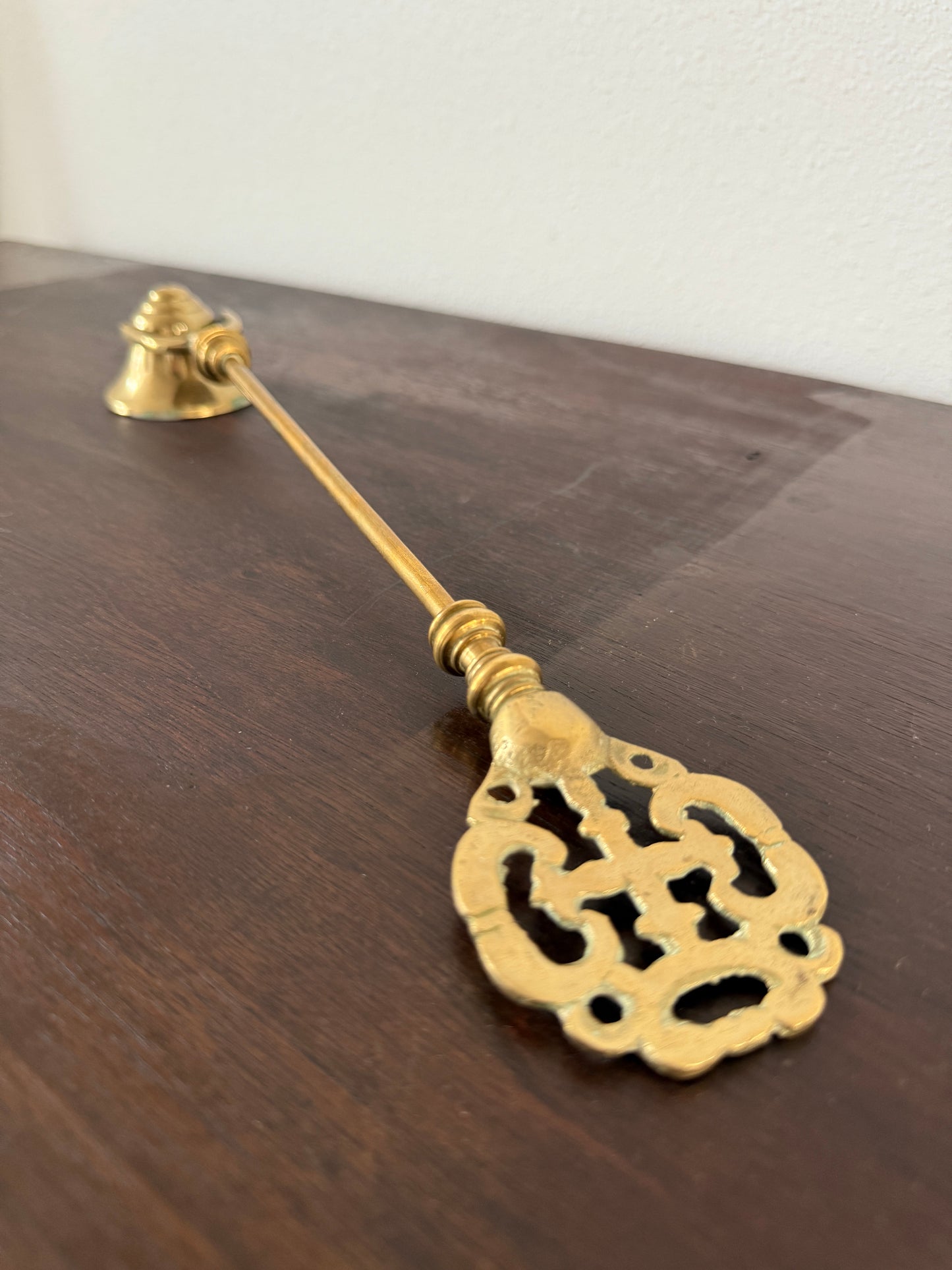 Antique Ornate Handle Candle Snuffer