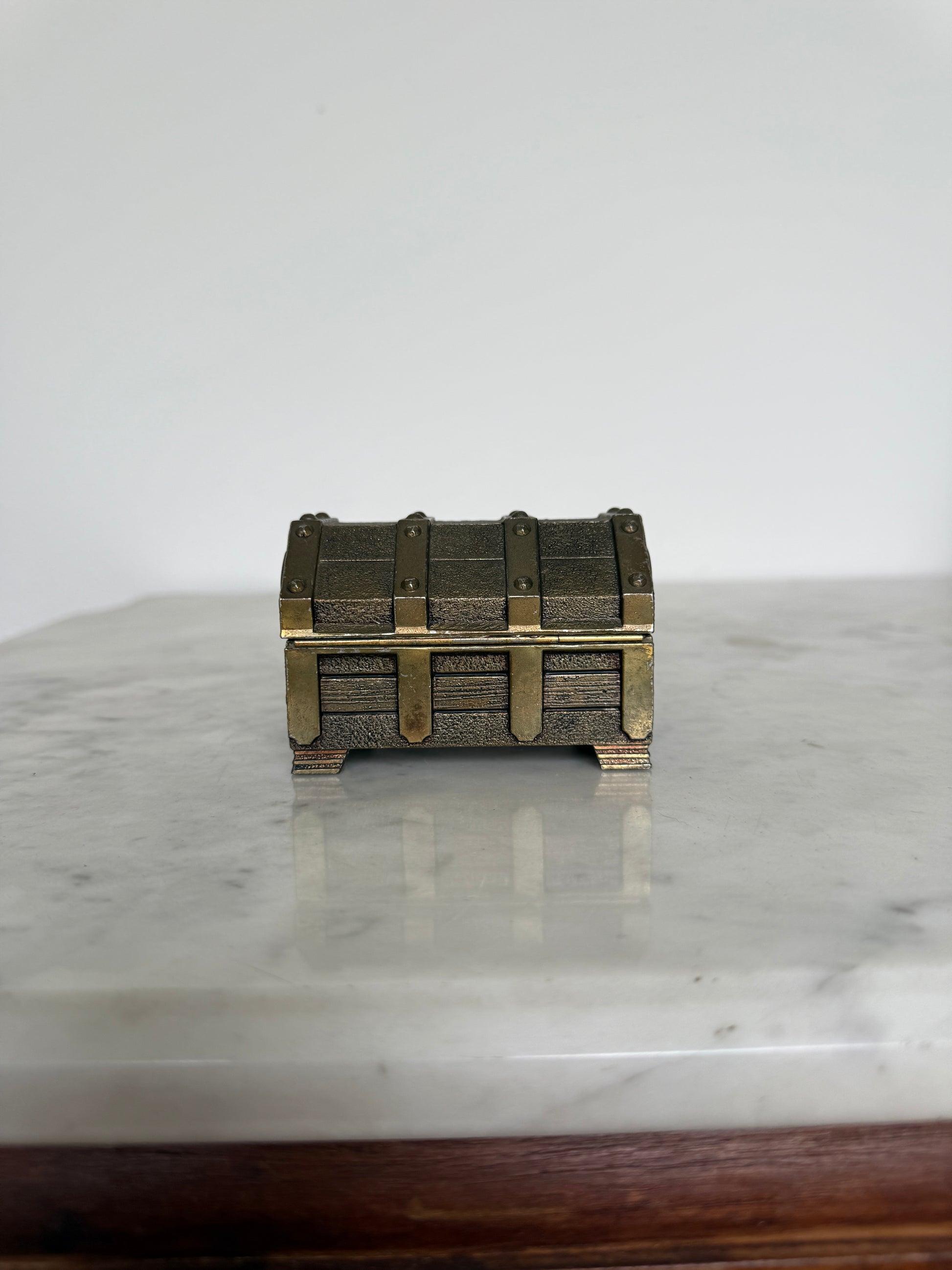 Antique, Vintage, Forgotten Fineries, Home Decor, Ornate, Jewlery Box, Velvet Lining