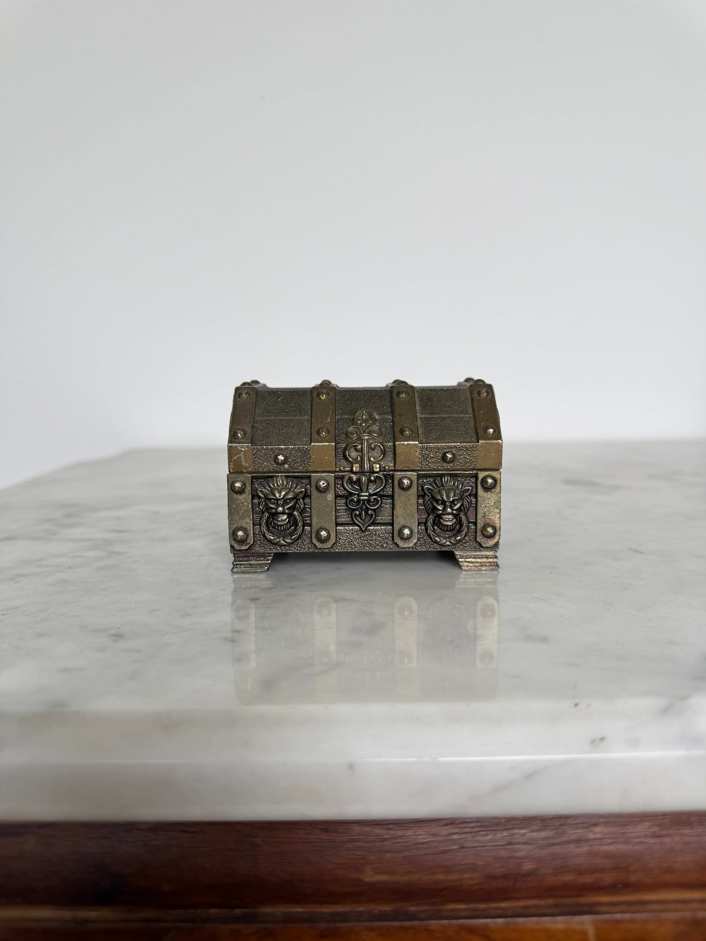 Antique, Vintage, Forgotten Fineries, Home Decor, Ornate, Jewlery Box, Velvet Lining