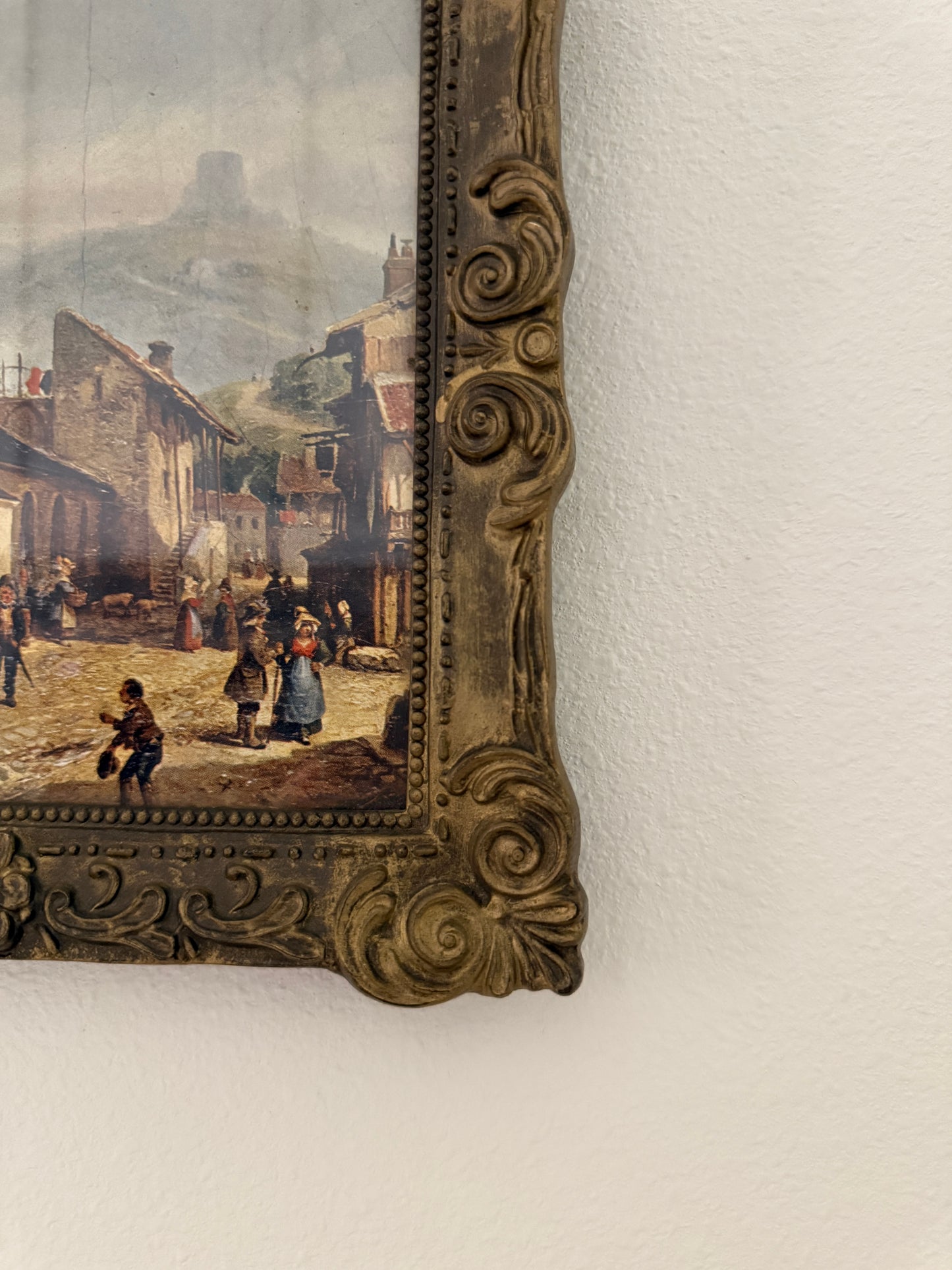 Antique, Vintage, Forgotten Fineries, Brass, Home Decor, Art, Framed artwork, Antique Artwork