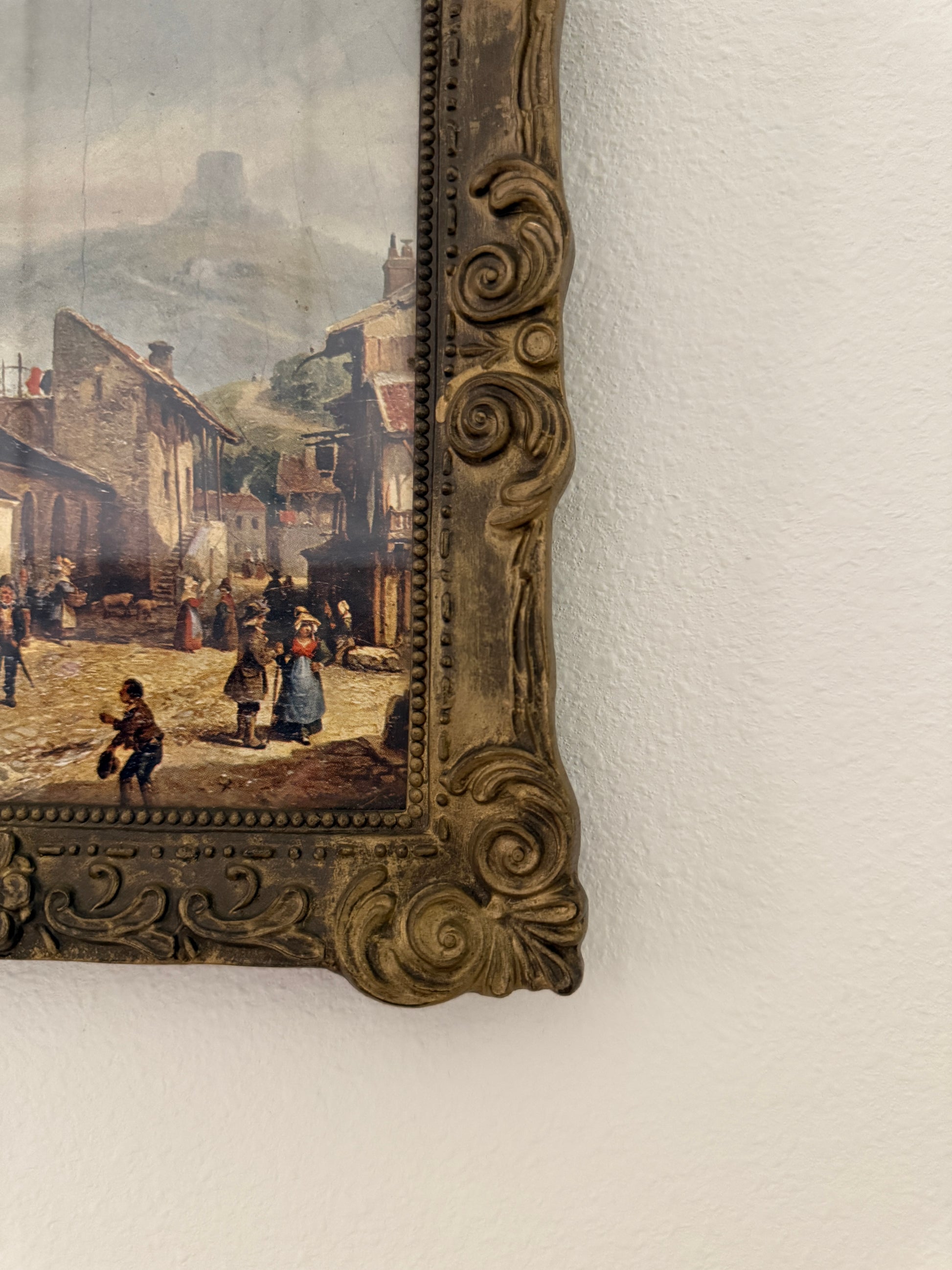 Antique, Vintage, Forgotten Fineries, Brass, Home Decor, Art, Framed artwork, Antique Artwork