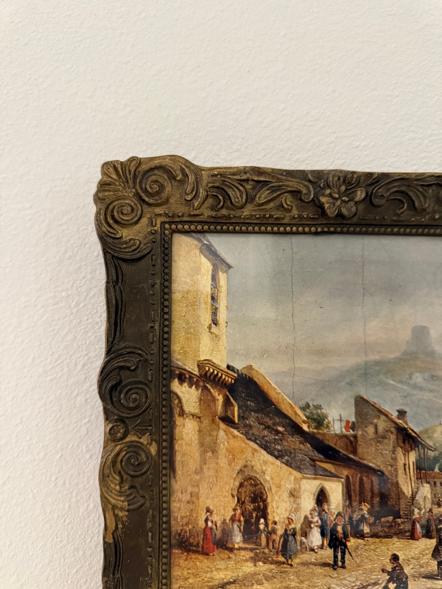 Antique, Vintage, Forgotten Fineries, Brass, Home Decor, Art, Framed artwork, Antique Artwork